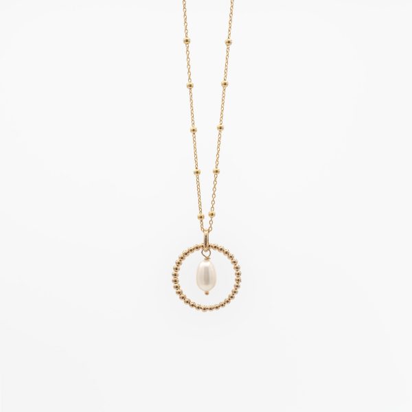 Collier Naïade Perle et Plaqué or 18 carats